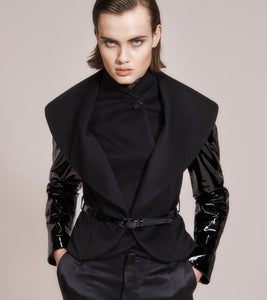 OPSUNDBAY - WOMENS CASHMERE BIKER JACKET by Womenswear Designer Dianna Opsund Bay
