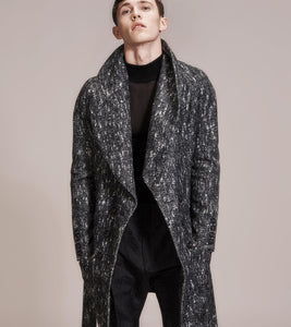 OPSUNDBAY - MENS ALPACA WOOL COAT by Menswear Designer Dianna Opsund Bay